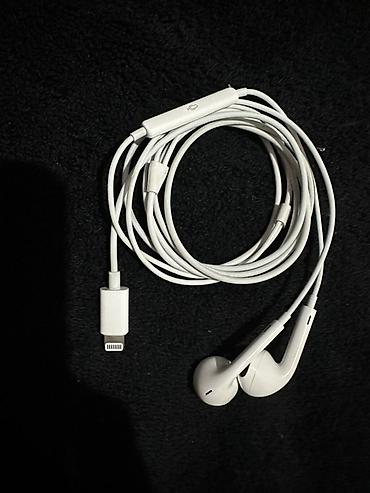 iphone 7 nausnik: Apple Earpods (original) Yeni — 1