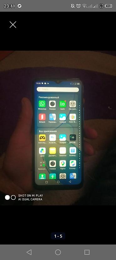 satılık telefonlar: Infinix Hot 12i, 64 GB, rəng - Mavi, Sensor — 3