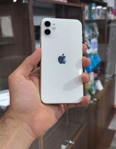 Apple iPhone: IPhone 11, 128 GB, Ağ, Zəmanət