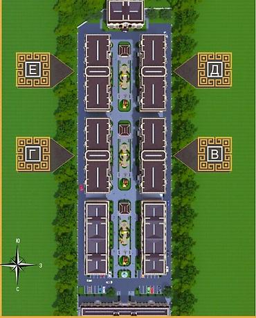 Продажа квартир: 3 комнаты, 126 м², Элитка, 4 этаж, Готовая ПСО (под самоотделку) — 14