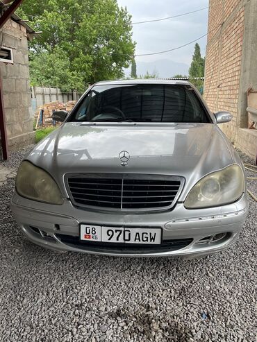 Mercedes-Benz: Mercedes-Benz S-Class: 2003 г., 3.7 л, Автомат, Бензин, Седан