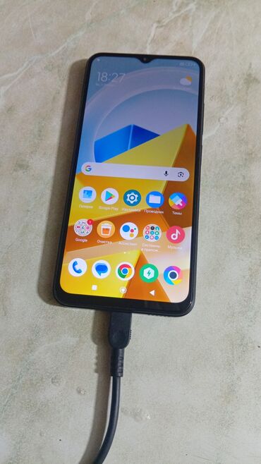 ikinci el nokia: Poco M5, 128 ГБ, цвет - Черный, Сенсорный