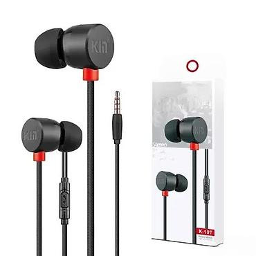 Slušalice: Slusalice sa mikrofonom K-107 NOVO. Opis proizvoda: Kin handsfree — 2