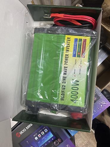инвертор для машины: Инвертор мощности 4000W (Modified Sine Wave) Назначение: - — 3
