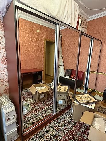 balkon şkafı: Yataq otağı mebel dəsti — bordo və qara Satılır tam yataq otağı mebel — 1