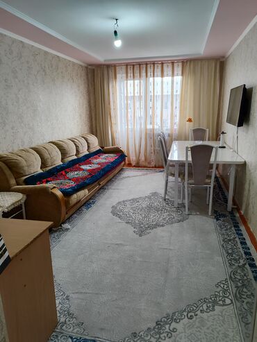 1 комнатные квартиры в бишкеке продажа: 2 бөлмө, 48 кв. м, 104-серия, 3 кабат, Евроремонт