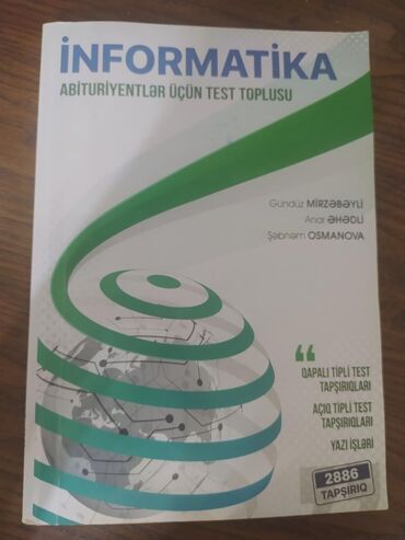 Книги, журналы, CD, DVD: Satılır !codera test toplusu abituriyentlər üçün təzə kimidir yeni