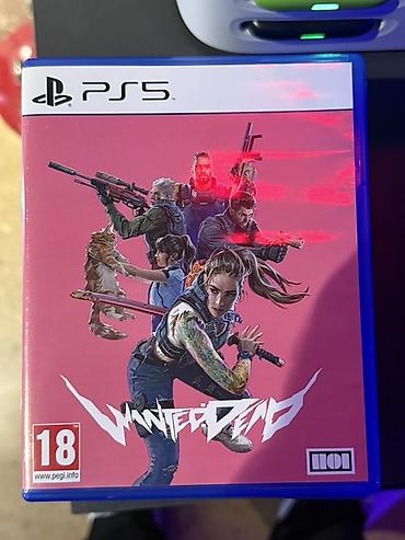 PS5 oyunu: Wanted: Dead (Ultra HD Blu-ray, fiziki disk) Qutunun arxa