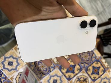 apple iphone 1: IPhone 16, 128 GB, Ağ, Face ID — 1