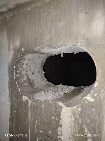 Beton işləri: Səssiz tozsuz səliqəli kəsim. Beton katlavan monolit kubik — 12