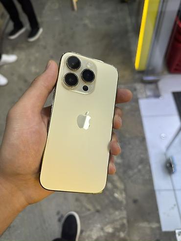 iphone 2020: IPhone 14 Pro, 256 GB, Qızılı, Face ID — 1