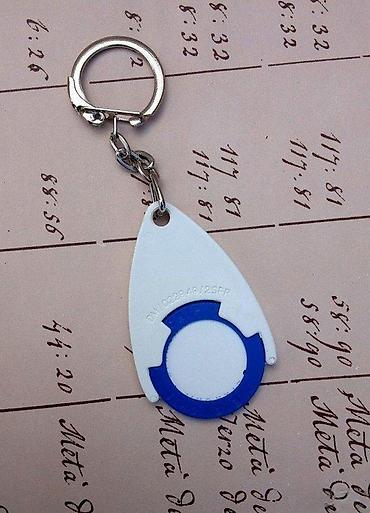 Ostali antikviteti: Metalni privesci za ključeve - Kapsch, Recom & Čuvar novčića. Cena — 3