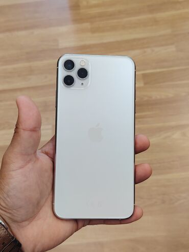 i̇phone 11 kabro: IPhone 11 Pro Max, 256 GB, White Titanium