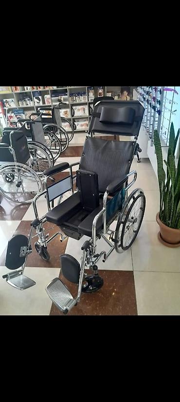 abc design 3 tec universal arabalar: Tualet funksiyalı əlil arabası - Geniş, yumuşaq oturacaq və — 1