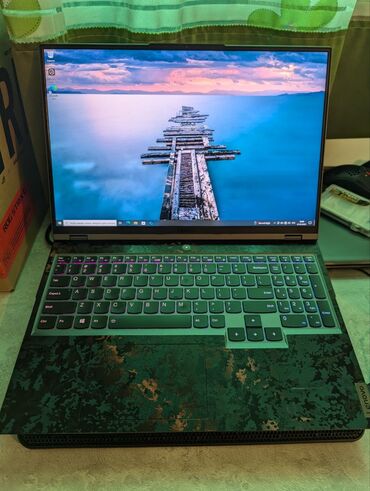lenovo legion 5 pro: Ноутбук, Lenovo, 16 ГБ ОЗУ, AMD Ryzen 7, 16 ", Б/у, Игровой, память NVMe SSD