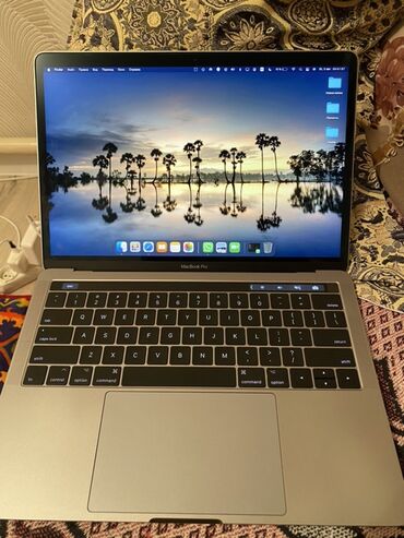 макбук 13 про: Ноутбук, Apple, 8 ГБ ОЭТ, Intel Core i5, 13.3 ", Жумуш, окуу үчүн, эс тутум SSD