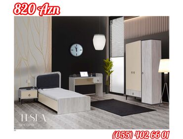 Uşaq və gənc otağı üçün dəstlər: Oğlan və qız üçün, Yeni, Təknəfərlik çarpayı, Dolab, Tumba -da lalafo.az — 46 Uşaq və gənc otağı üçün dəstlər: Oğlan və qız üçün, Yeni, Təknəfərlik çarpayı, Dolab, Tumba — 46