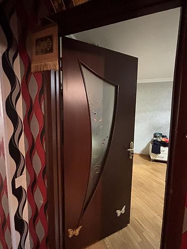 mdf panel: Mebelli otaq qapıları – dekorativ şüşə panelli - Material: ağac — 4
