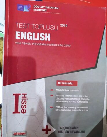 374 elan | lalafo.az: English İngilis dili Английский язык 2019 Test toplusu Сборник тестов