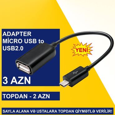 Digər kompüter aksesuarları: USB Adapterlər SAYLA ALANA VƏ USTALARA TOPDAN QİYMƏTLƏ VERİLİR! — 4