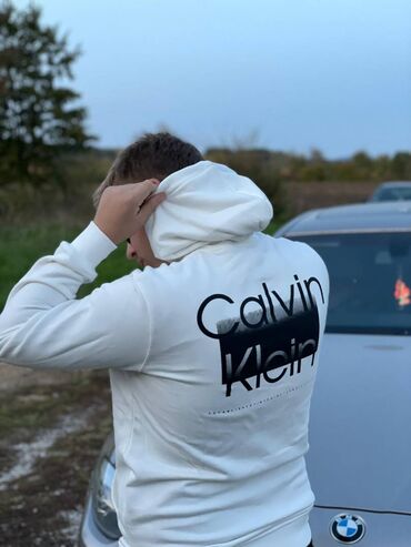 Duksevi: Calvin Klein muški duks sa kapuljačom Novo Veličine s m l xl 2xl 3xl — 3