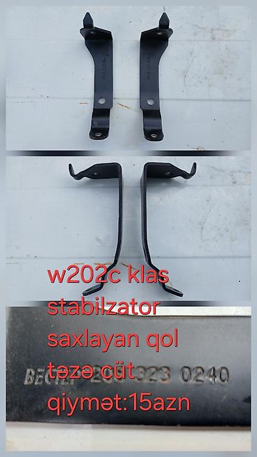 vaz 2107 buferi: Mercedes-Benz W202 C-Class üçün ehtiyat hissələri - Arxa bufer (W202 — 10