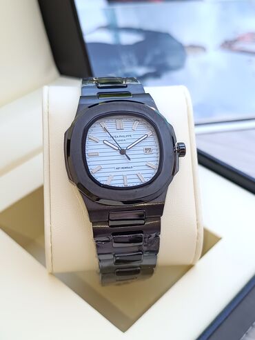 Qol saatları: Yeni, Qol saatı, Patek Phillipe, rəng - Qara — 11