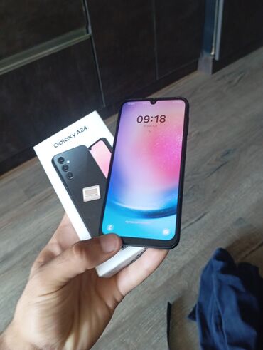 Samsung: Samsung Galaxy A24 4G, 128 GB, rəng - Qara, İki sim kartlı