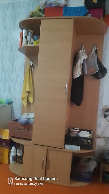 Мебель: Прихожая/шкаф-гардероб из ЛДСП светлого древесного оттенка — 1