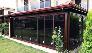 Balkonlar: 🔹 Kitab (qatlanan) Cam Balkon 🔹 Sürgülü Cam Balkon Sistemləri 🔹 Otaq — 21