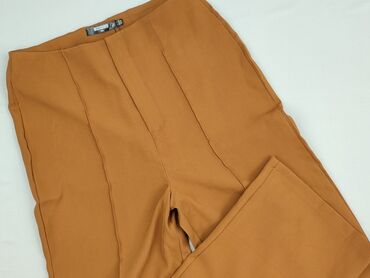 Women: Missguided, Material trousers for women, size L (EU 40)