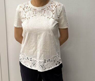 летнее платье футляр: Футболка, Классикалык модель, Zara, Пахта, Колдонулган, S (EU 36)