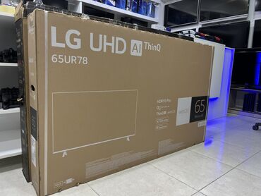 hisense smart tv: Yeni Televizor LG 65" 4K (3840x2160), Pulsuz çatdırılma