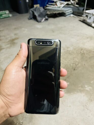 samsung a7 2018 qiymeti irşad: Samsung Galaxy A80, 128 GB, rəng - Qara, Sensor, Barmaq izi, İki sim kartlı