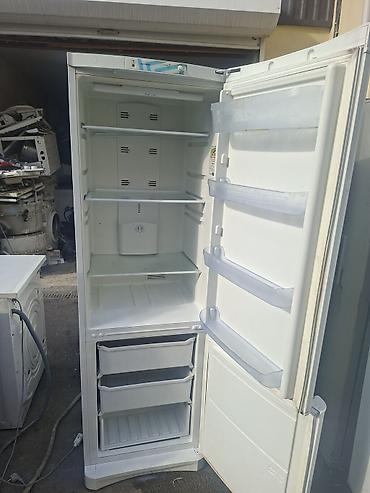 Soyuducular: İşlənmiş 2 qapılı Indesit Soyuducu Satılır, rəng - Ağ — 2