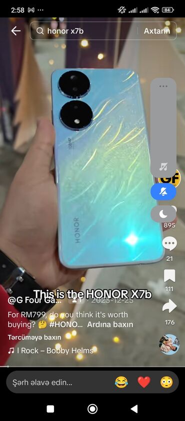 honor 10i: Honor 7X, 128 GB, rəng - Göy