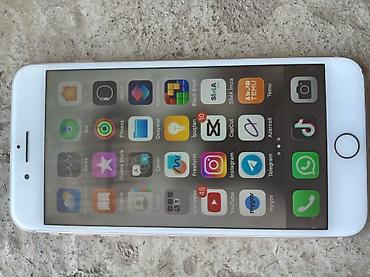 işlənmiş soyuducu ucuz: IPhone 8 Plus, 64 GB, Matte Silver, Barmaq izi, Face ID — 2