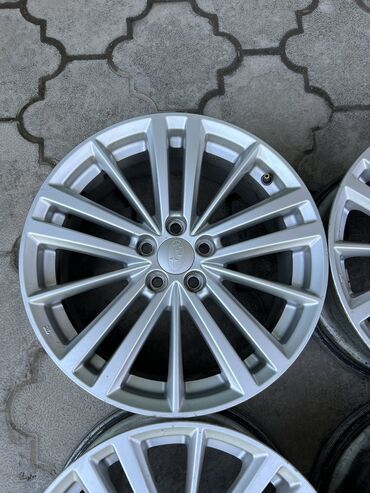 Диски: Литые Диски R 17 Subaru, Комплект, отверстий - 5, Б/у — 6