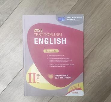 Testlər: Məhsul: Abituriyent hazırlığı üçün dərslik və test topluları dəsti — 7