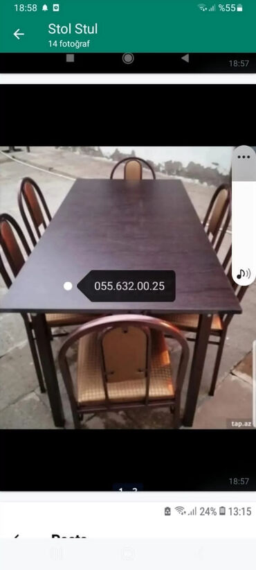 Stullar: Masa və oturacaqlar dəstləri. Masalar və oturacaqlar dəsti. Stol stul — 23