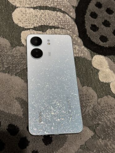 Redmi: Redmi, Redmi 13C, Б/у, 128 ГБ, цвет - Голубой, 2 SIM