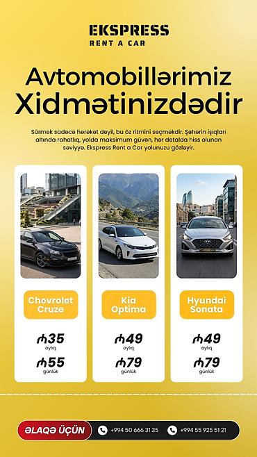 cruz dice: Aylıq, Chevrolet — 1