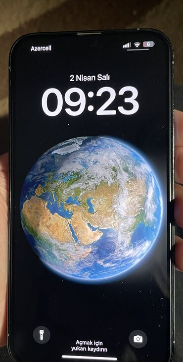 işlənmiş iphone 13: IPhone 13 Pro Max, 128 GB, Sierra Blue