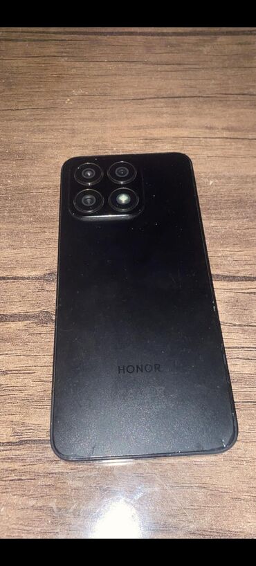 Biologiya: Honor X8a, rəng - Qara, Barmaq izi