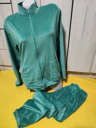 zenska jakna l impregnirano stepano platno: L (EU 40), Single-colored, color - Green