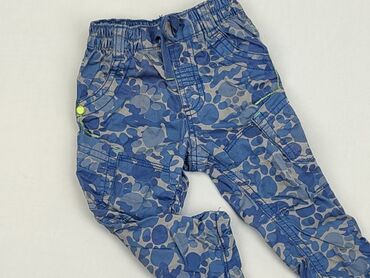 spodnie z szelkami dla chłopca: Sweatpants, George, 3-6 months, condition - Very good