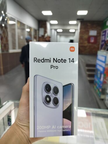 Apple iPhone: Redmi, Redmi Note 14 Pro, Новый, 256 ГБ, цвет - Синий, 2 SIM