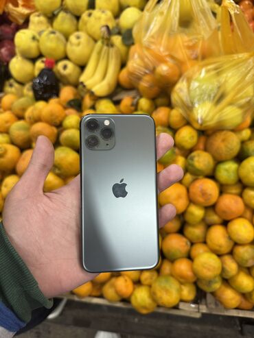 iphone 11 pro islenmis: IPhone 11 Pro, 64 GB, Alpine Green, Kredit, Barmaq izi, Simsiz şarj