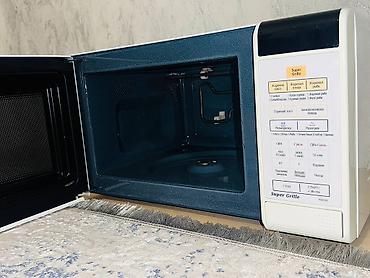 Mikrodalğalı sobalar: Mikrodalğalı soba Samsung, Qril ilə, rəng - Ağ, İşlənmiş — 3