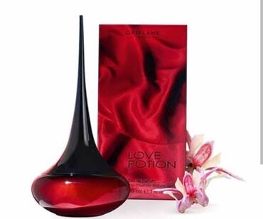 Кальяны, вейпы и аксессуары: Oriflame Love Potion Eau de Parfum 50ml, qırmızı rəngdə şüşə butulkada